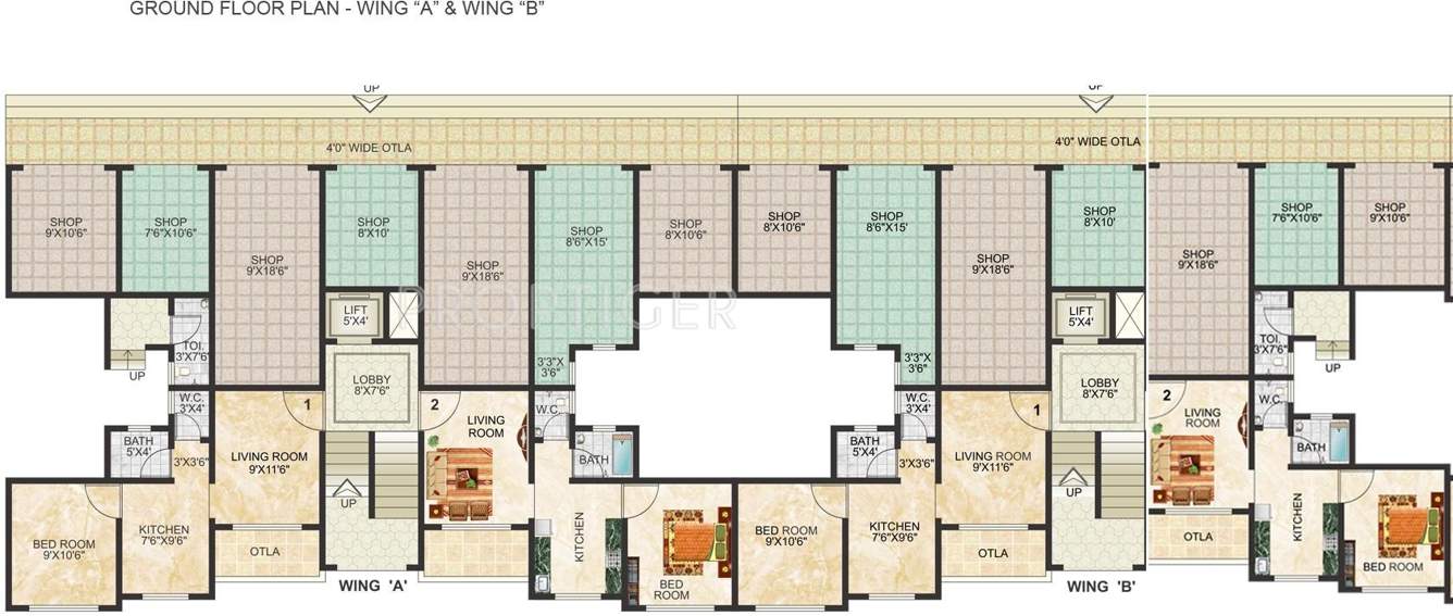 Images for Cluster Plan of Siddhivinayak Homes Tulsi Sanidhya
