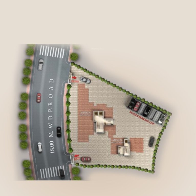  the windsor Layout Plan