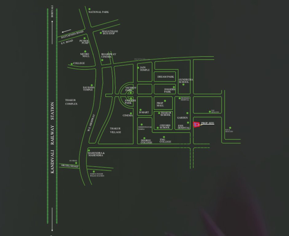  the windsor Location Plan