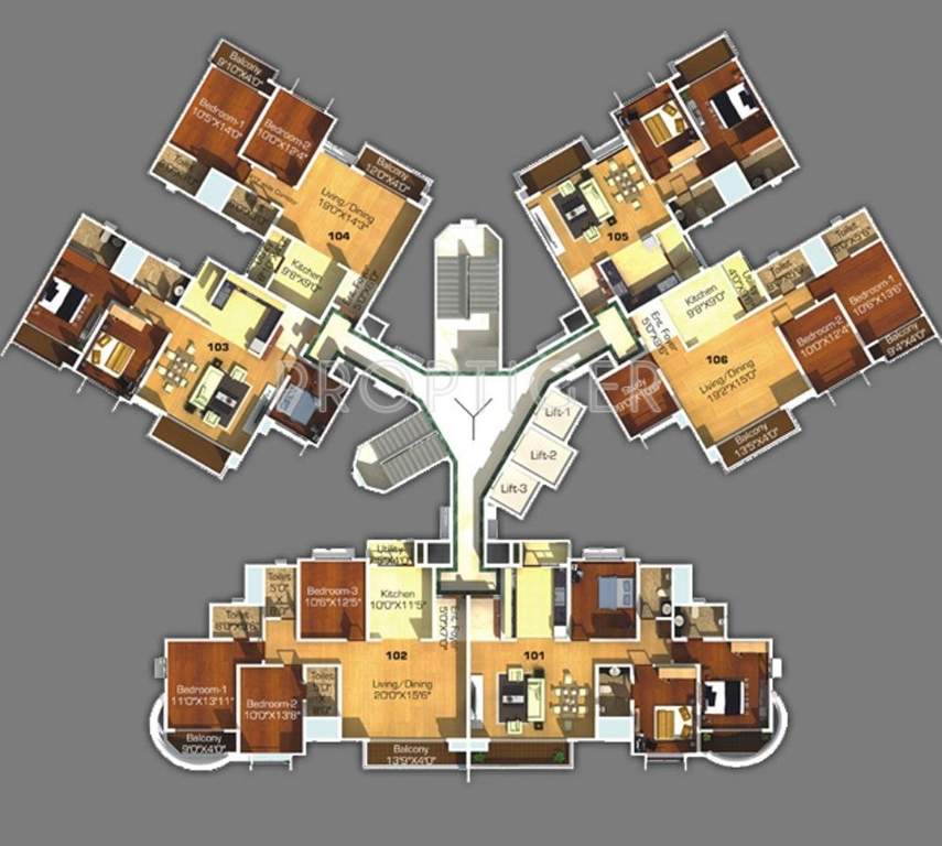  megapolis sangria towers Images for Cluster Plan of Pegasus Megapolis Sangria Towers