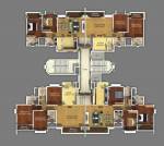  megapolis-sangria-towers Images for Cluster Plan of Pegasus Megapolis Sangria Towers