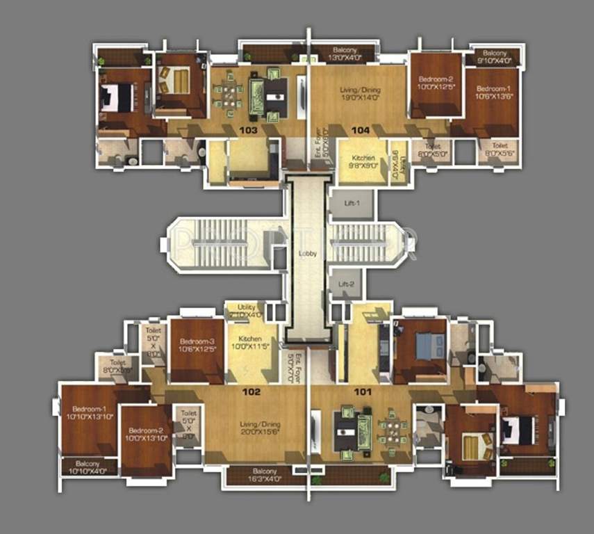  megapolis sangria towers Images for Cluster Plan of Pegasus Megapolis Sangria Towers