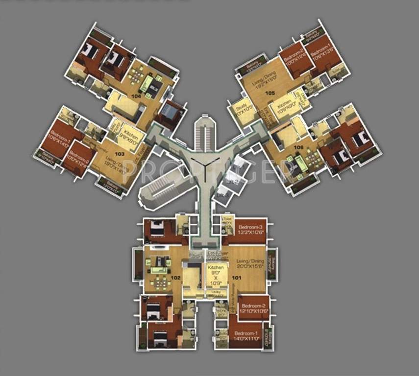  megapolis sangria towers Images for Cluster Plan of Pegasus Megapolis Sangria Towers