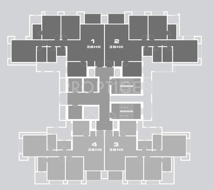 sinovia Images for Cluster Plan of Hiranandani Sinovia