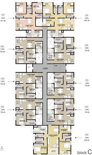  raga Images for Cluster Plan of Mohan Raga