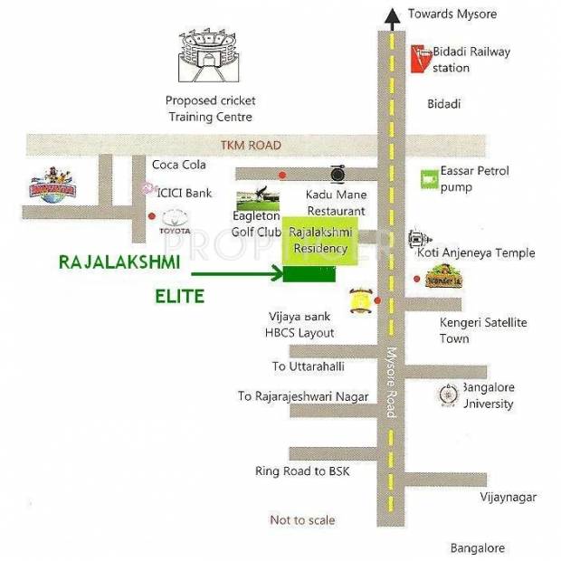 Images for Location Plan of Galaxy Rajalakshmi Shanthivana