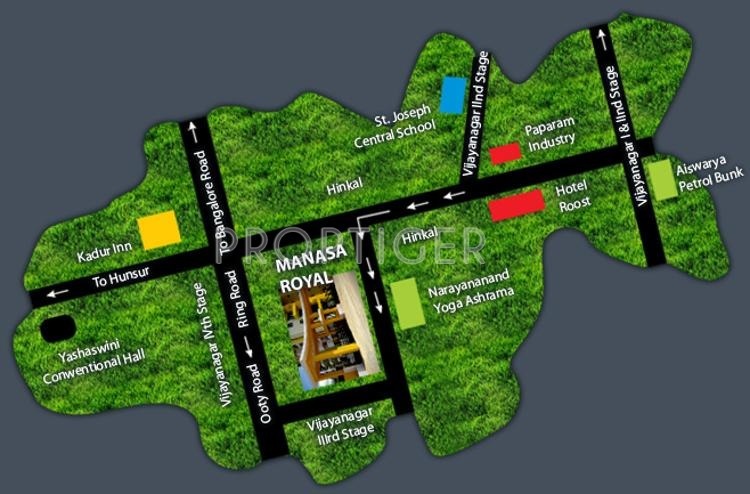 Images for Location Plan of Manasa Royal Phase 1