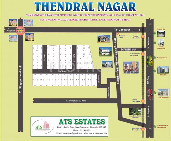Images for Location Plan of ATS Thendral Nagar Images for Location Plan of ATS Thendral Nagar