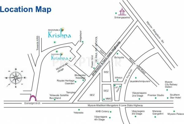 Images for Location Plan of Bhoomika Krishna