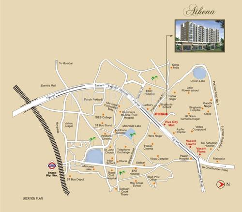  athena Images for Location Plan of Sheth Athena