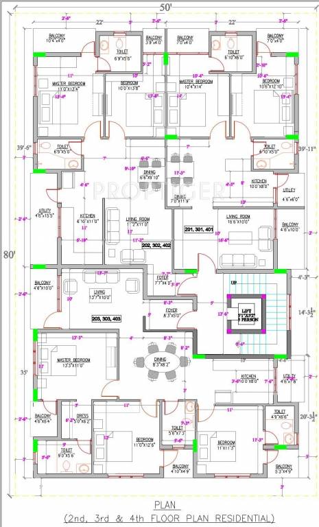 Images for Cluster Plan of CMRS Radha Krishna Enclave