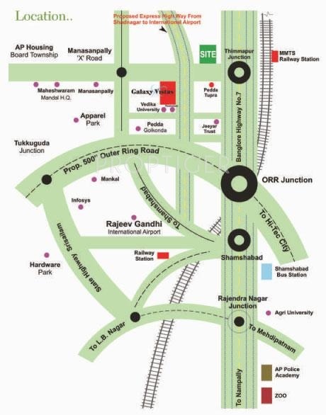 Images for Location Plan of Anuradha Polo Estates