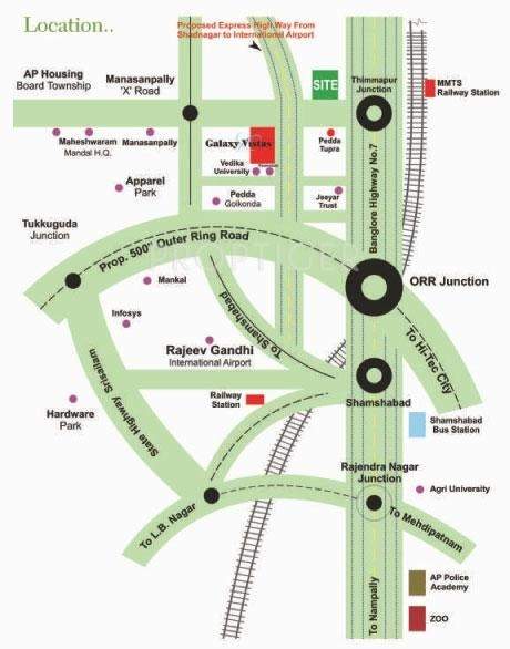 Images for Location Plan of Anuradha Polo Estates