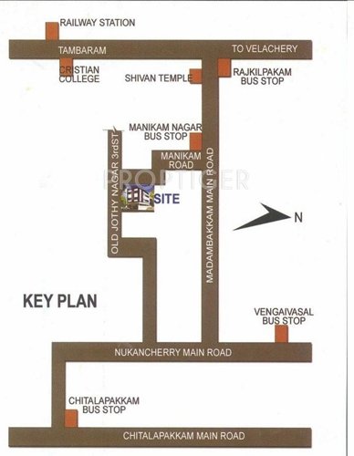 Images for Location Plan of Vijay Builders Sri Sai Residential