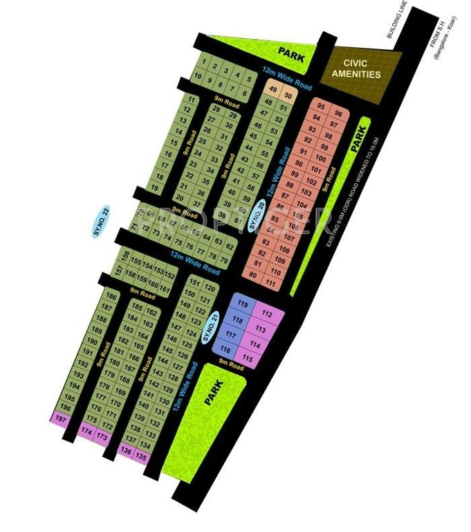 Images for Layout Plan of Galaxy Galaxy Sunview