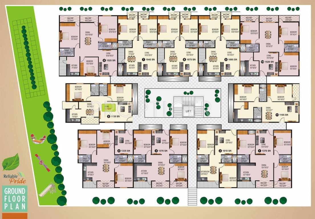 Images for Cluster Plan of VSG Developers Reliable Pride