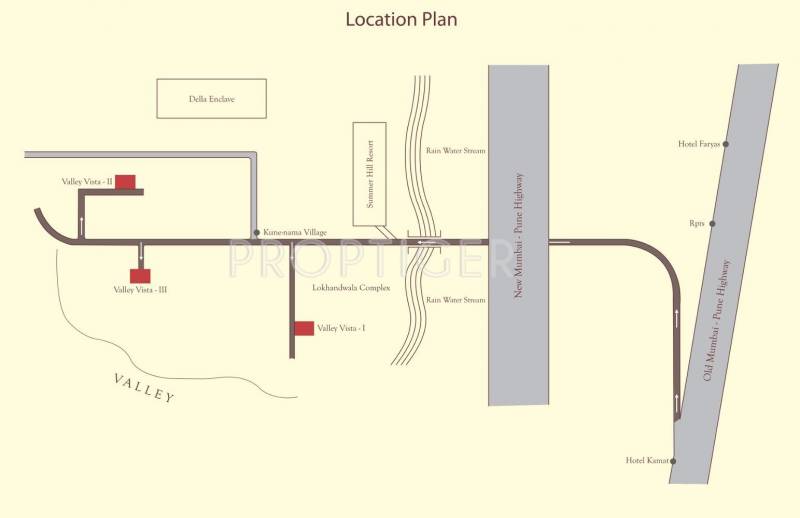 Ashapura Buildcon Valley Vista 2 Location Plan