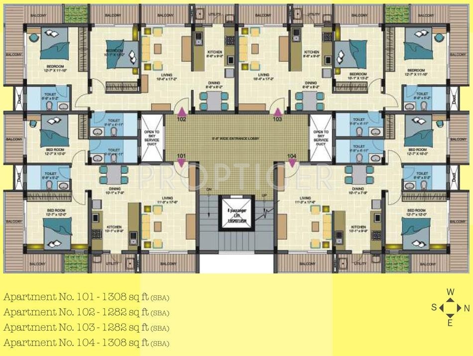 Images for Cluster Plan of Chowriappa Construction Grazia