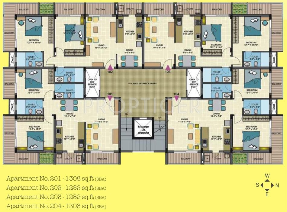 Images for Cluster Plan of Chowriappa Construction Grazia