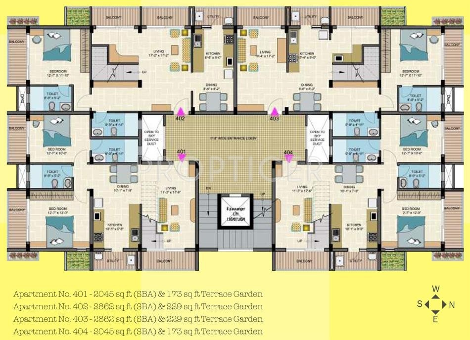 Images for Cluster Plan of Chowriappa Construction Grazia