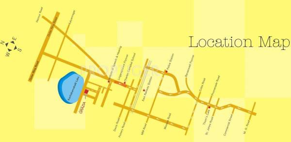 Location Plan Chowriappa Construction Grazia Location Plan