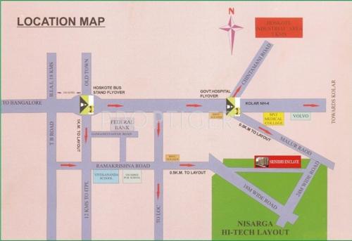 Images for Location Plan of Highcity Srinidhi Enclave Images for Location Plan of Highcity Srinidhi Enclave