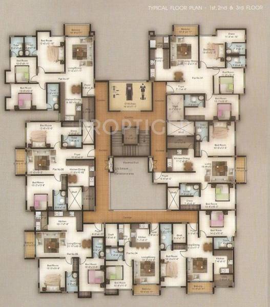 Images for Cluster Plan of Divya Westside