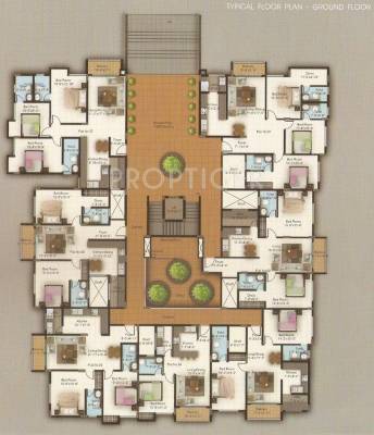 Images for Cluster Plan of Divya Westside Images for Cluster Plan of Divya Westside