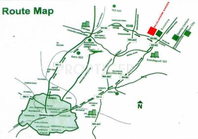 Images for Location Plan of Galaxy Rajalakshmi Garden