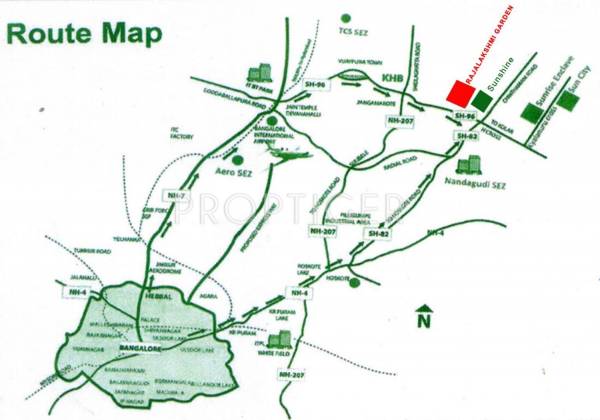 Images for Location Plan of Galaxy Rajalakshmi Garden