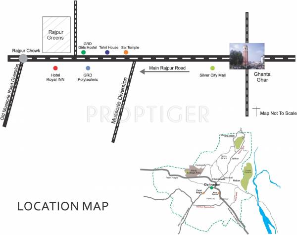  rajpur-greens Location Plan