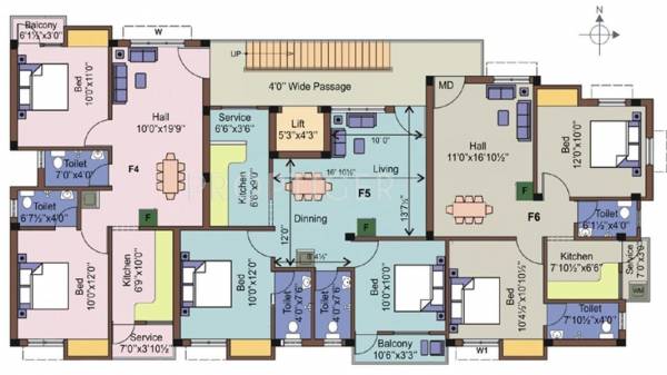 Images for Cluster Plan of Sri Durga Sri Durga Aarav