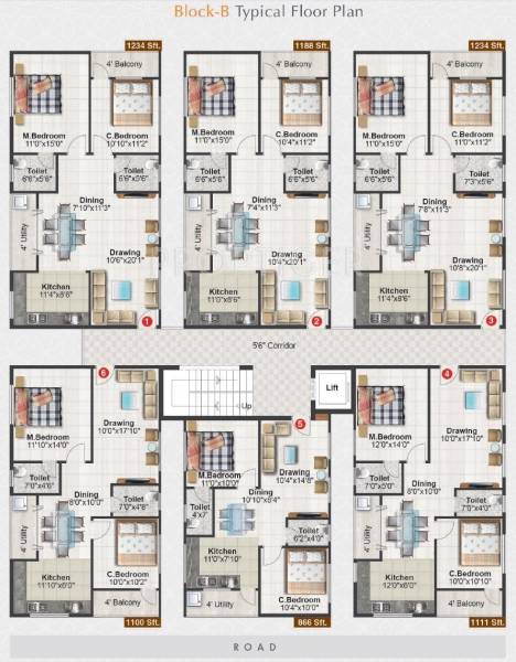 Images for Cluster Plan of Tetra Green Planet