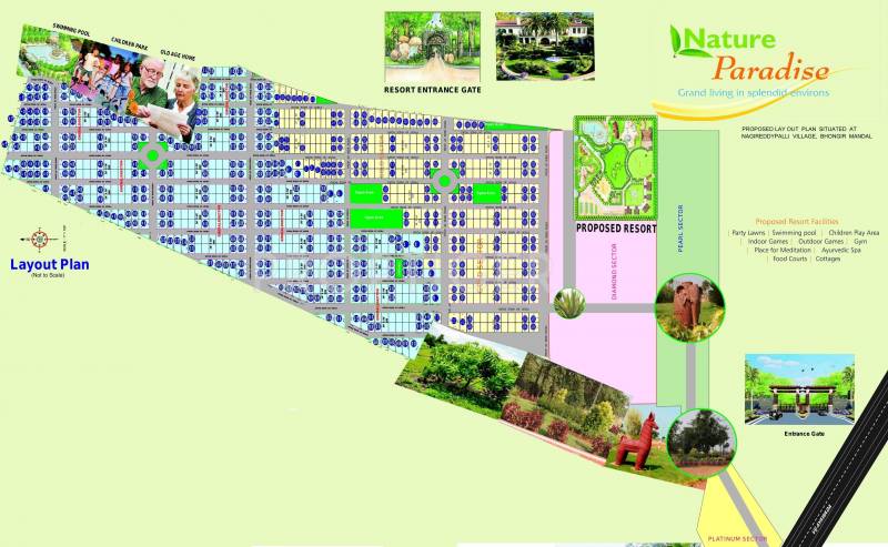 Images for Layout Plan of Nature Paradise