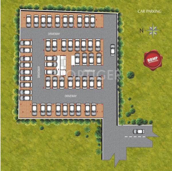 Images for Cluster Plan of Navajyothi Constructions Athithi Grand