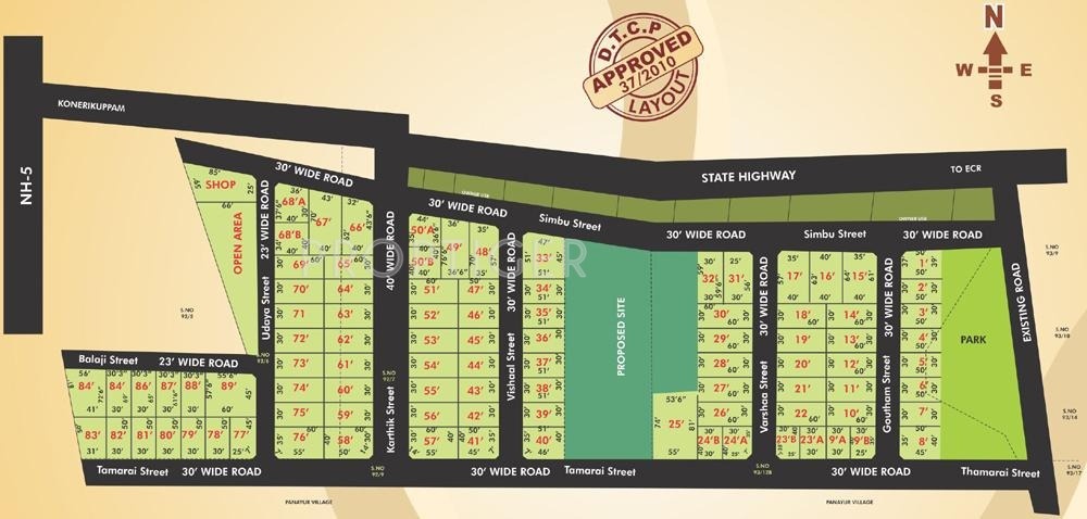 Images for Layout Plan of Jai Sumithra Garden