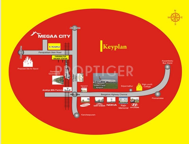 Images for Location Plan of Jai Megaa City