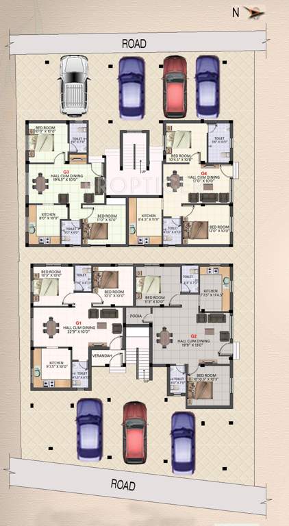 Images for Cluster Plan of Sri Durga Aarna