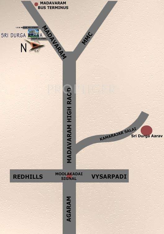 Images for Location Plan of Sri Durga Aarna
