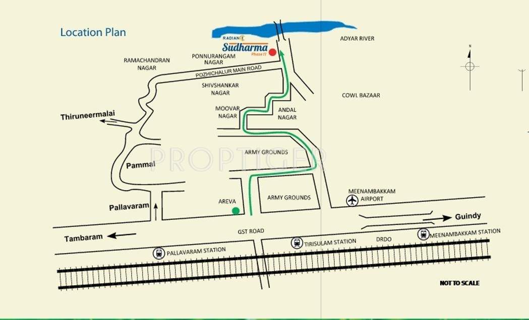 Images for Location Plan of Radiance Realty Sudharma Phase II