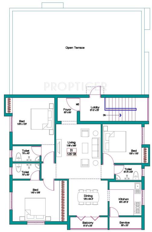 Images for Cluster Plan of Swetha Pearl