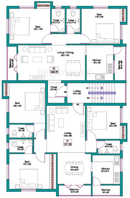 Images for Cluster Plan of Swetha Pearl