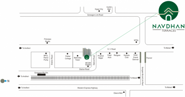 Location Plan terraces Location Plan