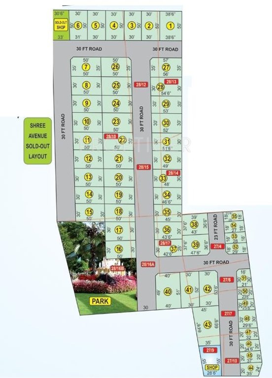 Images for Layout Plan of Avani Shree Avenue Extension