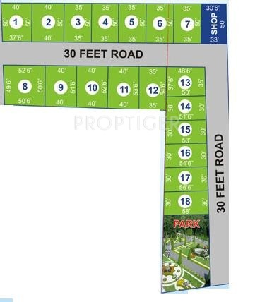 Images for Layout Plan of Avani Shree Avenue