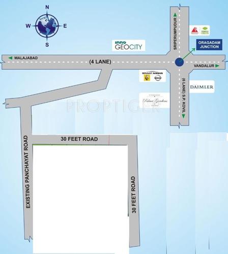 Images for Location Plan of Avani Shree Avenue