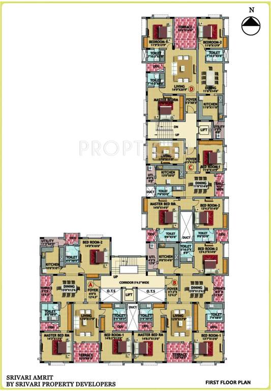 Images for Cluster Plan of Srivari Infrastructures Srivari Amrit