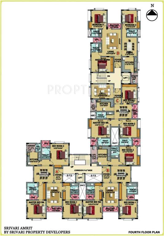 Images for Cluster Plan of Srivari Infrastructures Srivari Amrit