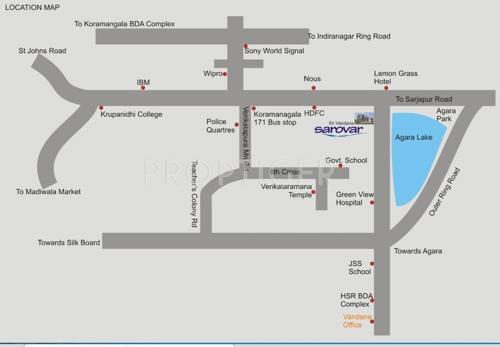 Images for Location Plan of Vandana Sarovar