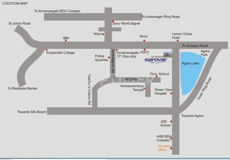 Images for Location Plan of Vandana Sarovar